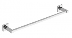 Sapho COLORADO Držák na ručníky bez vrtání 450x80 mm chrom (692145)