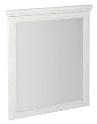 Sapho Cross Zrcadlo v dřevěném rámu masiv 60x80cm starobílá