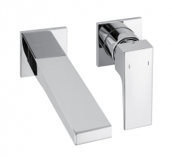 Sapho Dimy Podomítková dvouprvková umyvadlová baterie chrom