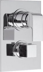 Sapho Dimy Podomítková termostatická baterie 3 výstupy chrom (UN57169)