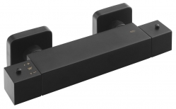 Sapho Dimy Sprchová termostatická baterie 150mm černá mat