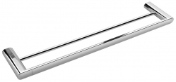 Sapho FLORI Držák na ručníky dvojitý 600x127 mm chrom