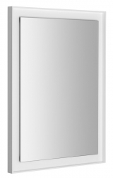 Sapho Flut Zrcadlo s LED osvětlením 60x80 cm, bílá