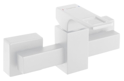 Sapho Forata Nástěnná sprchová baterie 150mm, bílá mat