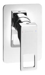 Sapho Forata Podomítková baterie, 1 výstup, chrom