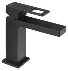 Náhled obrázku: Sapho Forata Stojánková umyvadlová baterie bez výpusti, černá mat 