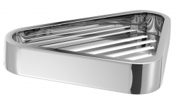 Sapho Gedy SMART rohová police do sprchy, 170x30x170 mm, chrom