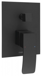 Sapho Ginko Podomítková baterie 2 výstupy černá mat