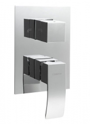 Sapho Ginko Podomítková baterie 3 výstupy chrom