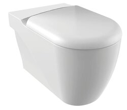 Sapho GRANDE WC mísa XL pro kombi, spodní/zadní odpad, 42x73cm, bílá - GR360.11CB00E.0000