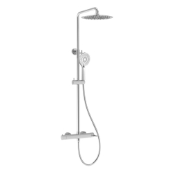 Sapho ICONIC Sprchový sloup s baterií, chrom