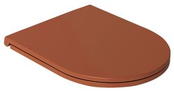 Náhled obrázku: Sapho INFINITY WC sedátko, SLIM, Soft Close, Easy Take, terracotta - 40KF0548I-S 