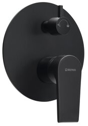 Sapho Kai Podomítková baterie 2 výstupy černá mat - KA43/15