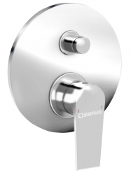 Sapho Kai Podomítková baterie 2 výstupy chrom - KA42