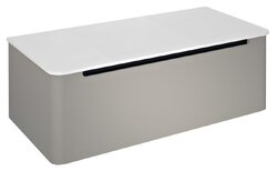 Sapho Kerala Umyvadlová skříňka 100x47,5 cm 1x zásuvka šedá agila