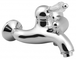 Sapho Kirké Crystal Vanová baterie 150mm páčka krystal chrom