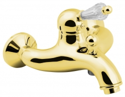 Sapho Kirké Crystal Vanová baterie 150mm páčka krystal zlato