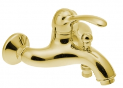 Sapho Kirké Nástěnná vanová baterie 150mm zlato