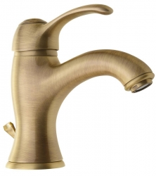 Sapho Kirké Stojánková umyvadlová baterie s výpustí bronz KI02B