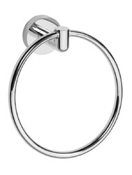 Sapho LARISSA Držák ručníků bez vrtání k nalepení kruh, chrom