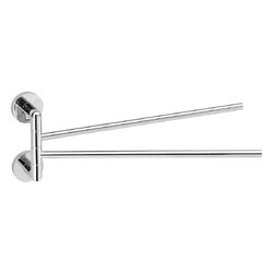 Sapho LARISSA Dvojitý držák ručníků otočný 350mm, chrom