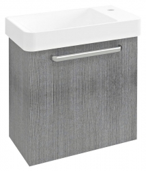 Sapho LATUS VIII Skříňka pod umývátko 51x50x28cm dub stříbrný (LT082)