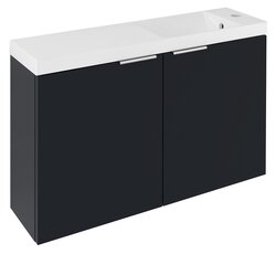 Sapho LATUS X skříňka pod umyvadlo 78,8x50x22cm, antracit matný