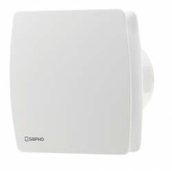 Sapho LEX koupelnový ventilátor 100 mm se zpětnou klapkou 