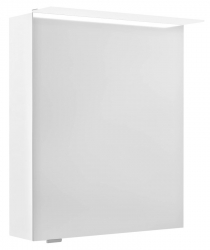 Sapho LINEX Galerka s LED osvětlením, 60x70x15cm, levá/pravá, bílá - LX060-0030