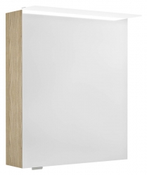 Sapho LINEX Galerka s LED osvětlením, 60x70x15cm, levá/pravá, jilm bardini - LX060-0013