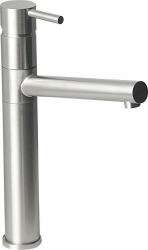 Sapho Minimal Stojánková dřezová baterie s rovnou hubicí nerez