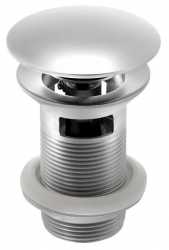 Sapho Minimal Uzavíratelná výpust pro umyvadla s přepadem Click Clack nerez