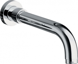 Náhled obrázku: Sapho Nástěnná výtoková hubice, 260mm, chrom 