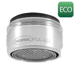 Náhled obrázku: Sapho NEOPERL perlátor úsporný 6 l/min, vnější závit M24x1, chrom - 3073.106 