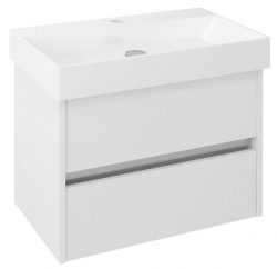 Sapho Nirona Skříňka pod umyvadlo 67x51,5x43cm bílá (NR070)