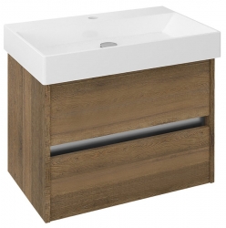 Sapho Nirona Skříňka pod umyvadlo 67x51,5x43cm dub Sherwood (NR072) - NR070-1515