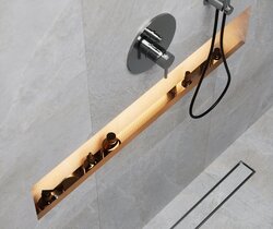 Sapho NIX Zápustná polička do sprchy 100cm - 72443