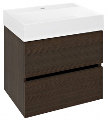 Sapho Odetta Skříňka pod umyvadlo 57x50x43,5cm borovice rustik - DT060-1616