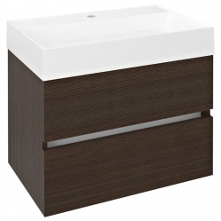 Sapho Odetta Skříňka pod umyvadlo 67x50x43,5cm borovice rustik - DT070-1616