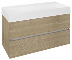 Sapho Odetta Skříňka pod umyvadlo 95x50x43,5cm jilm bardini - DT100-1313