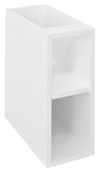 Sapho Odetta Skříňka spodní policová 20x50x43,5cm pravá/levá bílá lesk - DT200-3030