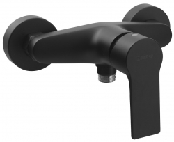Sapho Pax Nástěnná sprchová baterie 150mm, černá mat
