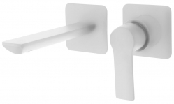 Sapho Pax Podomítková umyvadlová baterie, bílá mat