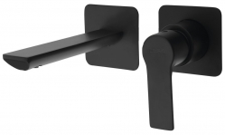 Sapho Pax Podomítková umyvadlová baterie, černá mat