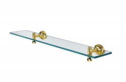 Sapho PERLA skleněná police zlato