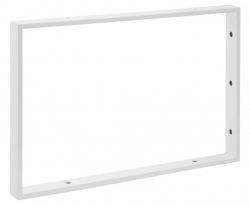 Sapho Podpěrná konzole 490x330x40mm, lakovaná ocel, bílá mat, 1 ks