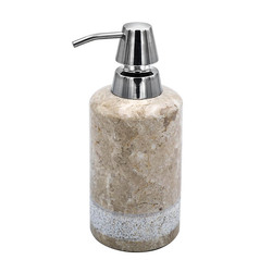 Sapho POSH Dávkovač mýdla na postavení, mramor, béžová