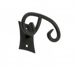 Náhled obrázku: Sapho REBECCA Dvojháček na ručníky na ručníky černá 