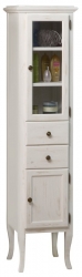 Sapho Retro Koupelnová skříňka vysoká 40x170x36cm starobílá pravá