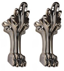 Náhled obrázku: Sapho RETRO podpěrné nohy dlouhé, 2 ks, bronz - 103700000186 